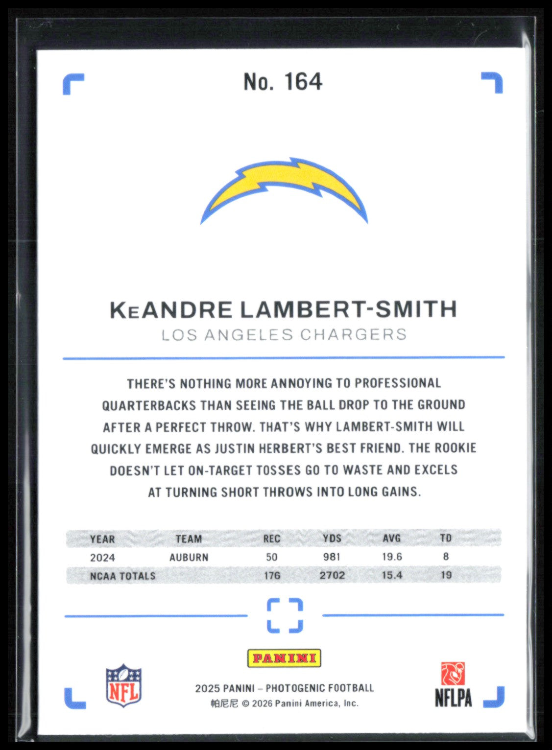 KeAndre Lambert-Smith RC /150
