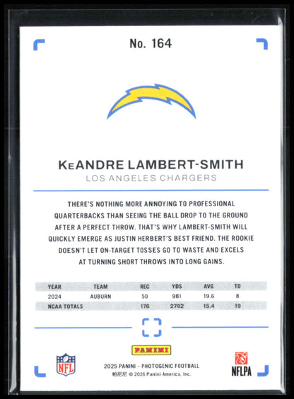 KeAndre Lambert-Smith RC /150
