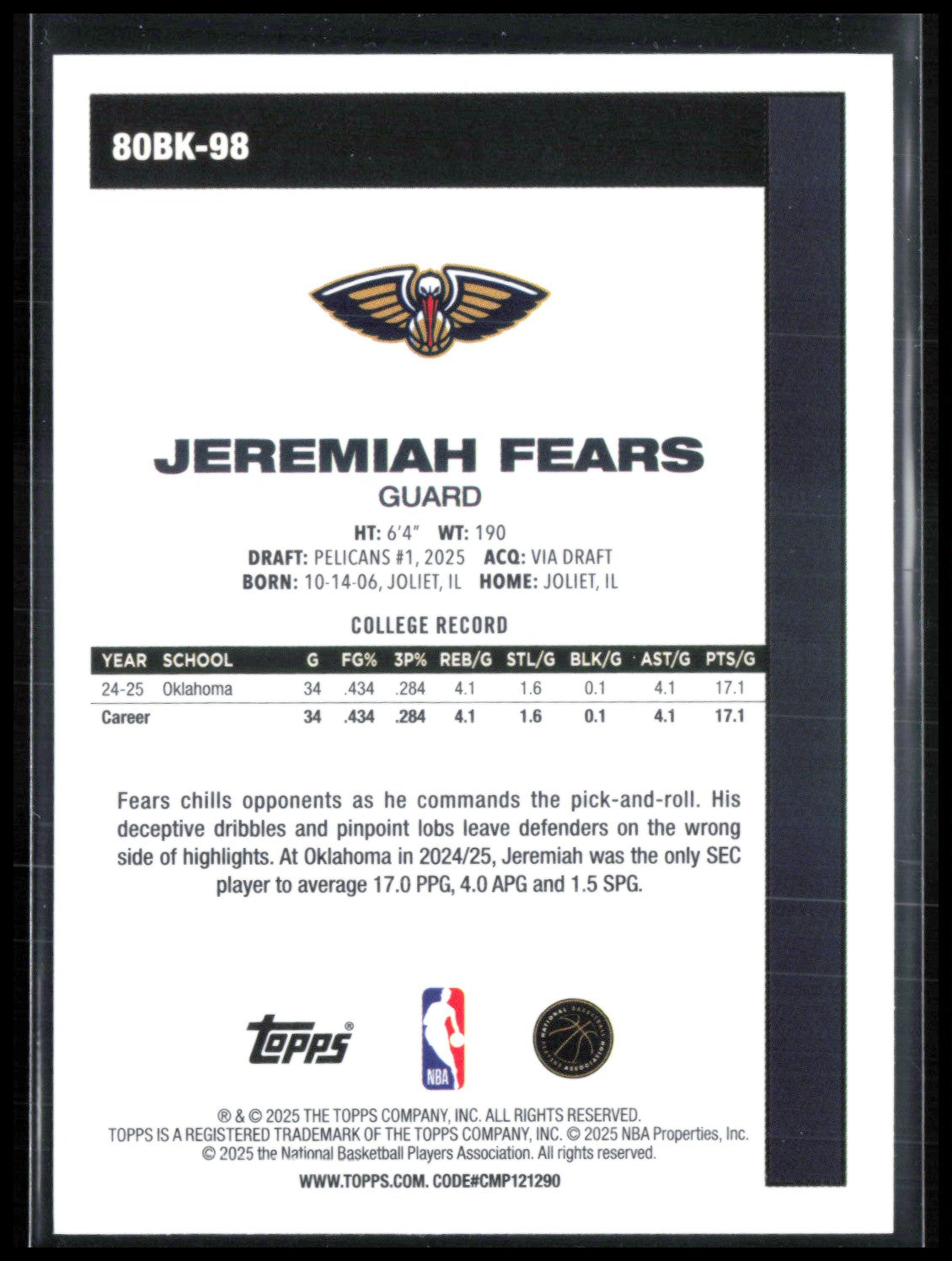 Jeremiah Fears RC