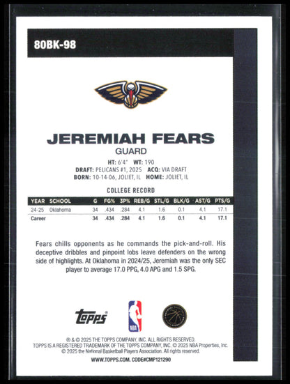 Jeremiah Fears RC
