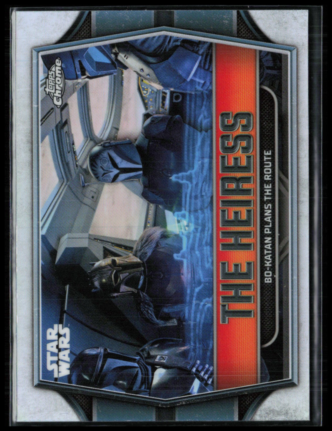 Bo-Katan Plans the Route 2024 Topps Chrome Star Wars