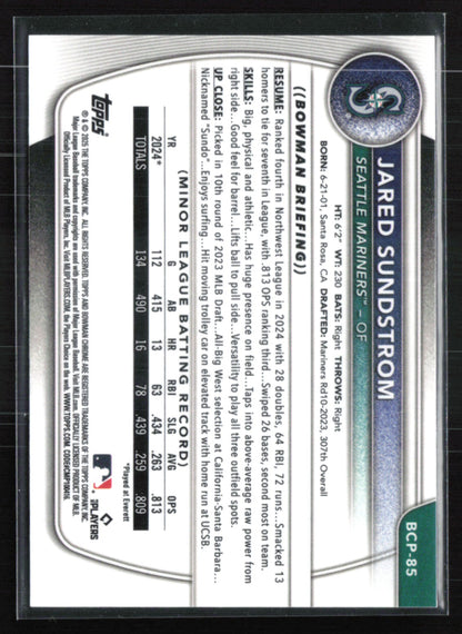 Jared Sundstrom 1st Bowman