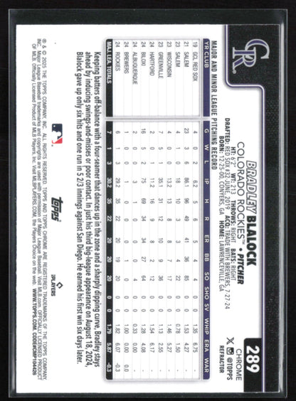 Bradley Blalock RC Refractor