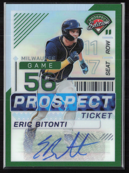 Eric Bitonti Prospect Ticket Auto Green