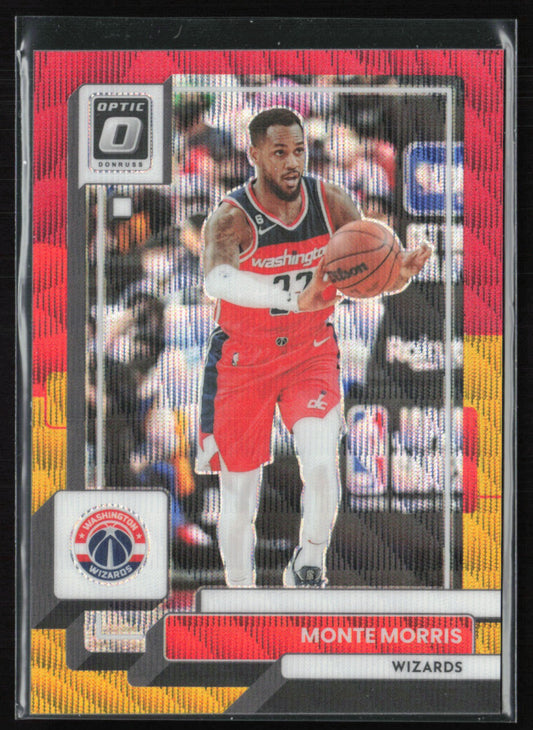 Monte Morris Red Yellow Wave /99