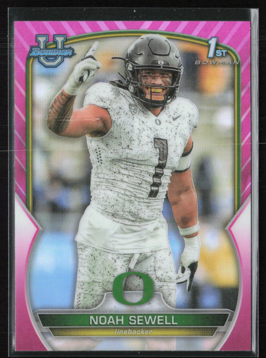 Noah Sewell 1st Bowman Pink