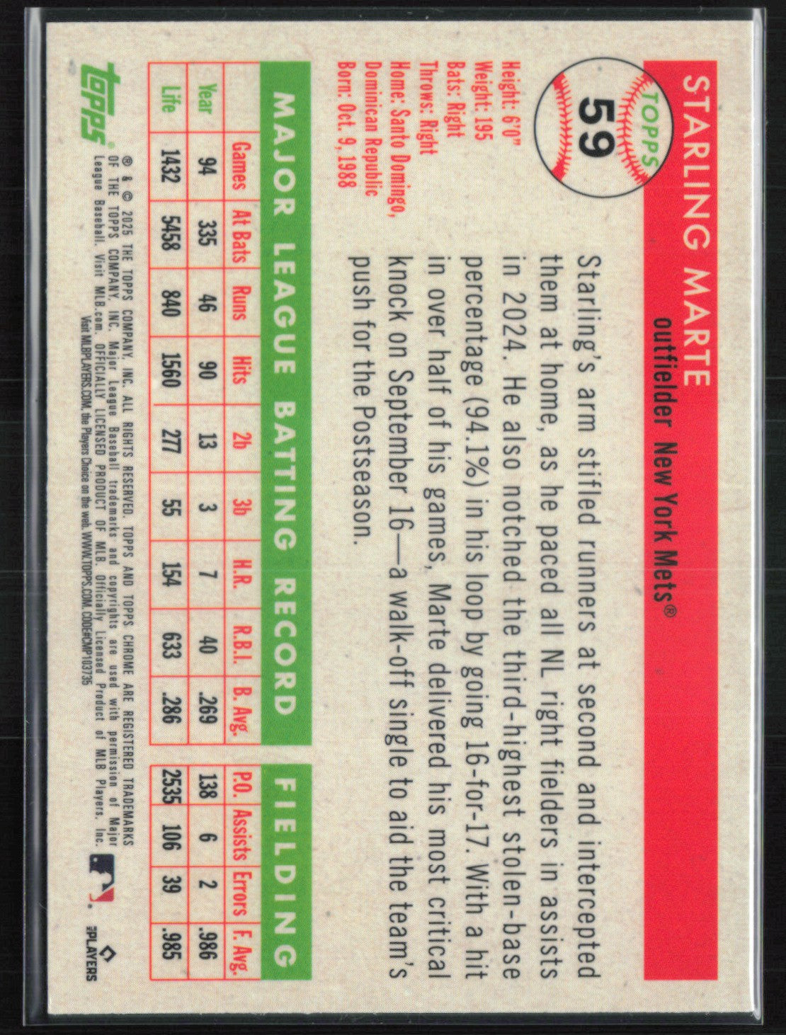 Starling Marte Logofractor /499