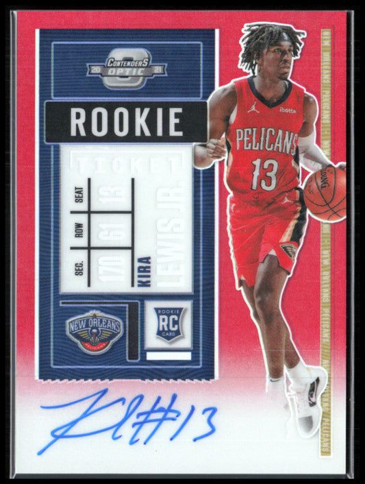 Kira Lewis Jr. RC Auto Red Holo /149