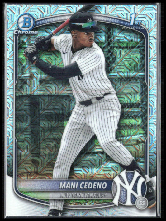 Mani Cedeno 1st Bowman Mojo