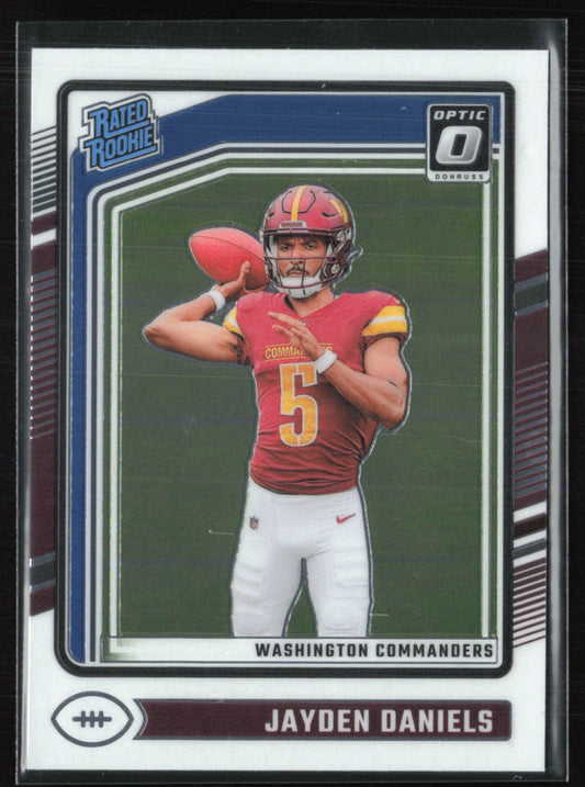 Jayden Daniels RC Optic Rated Rookie