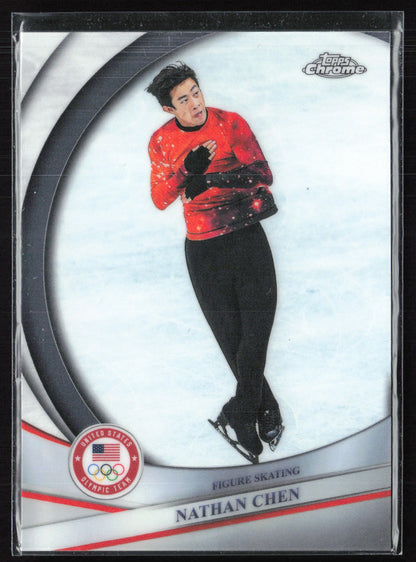 Nathan Chen 2026 Topps Chrome