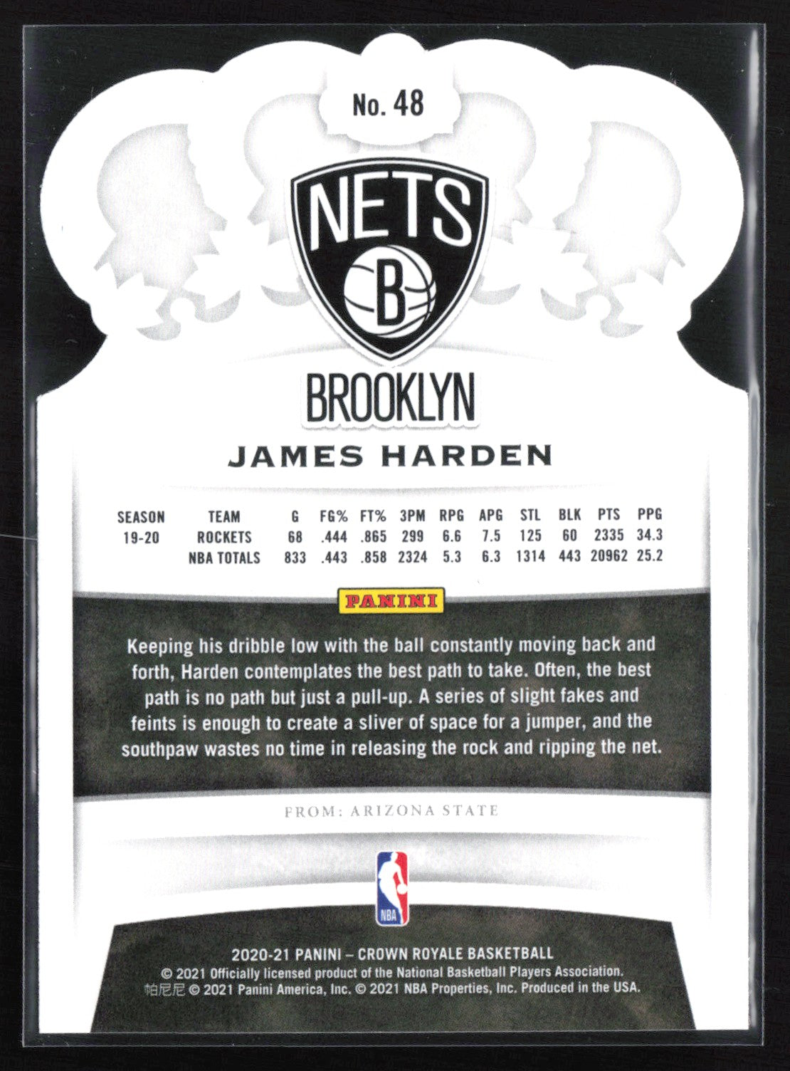 James Harden Red Vector Die-Cut