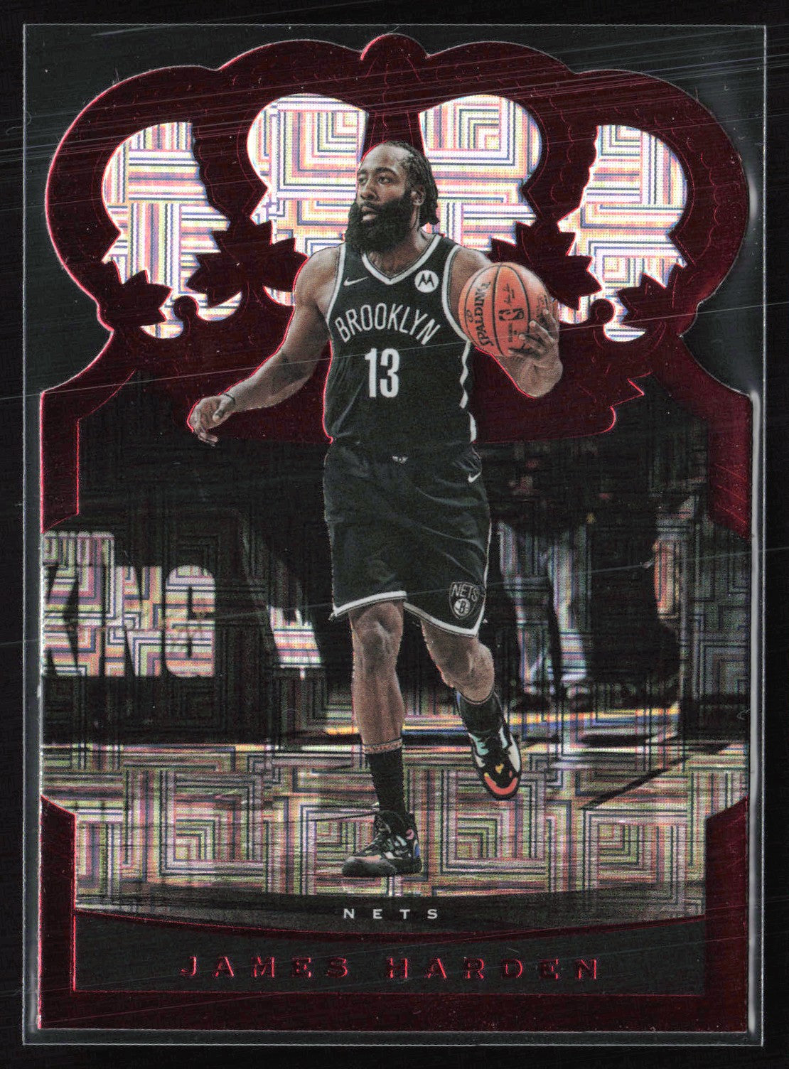 James Harden Red Vector Die-Cut