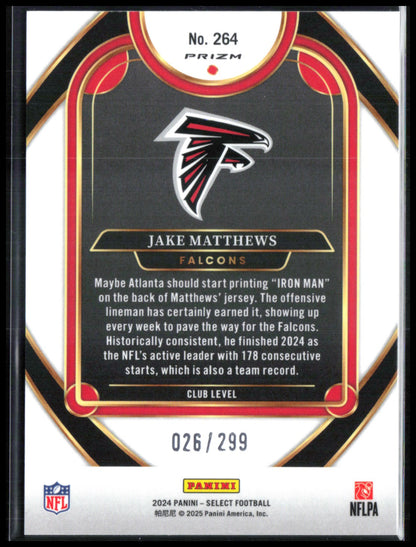 Jake Matthews Copper Shock /299