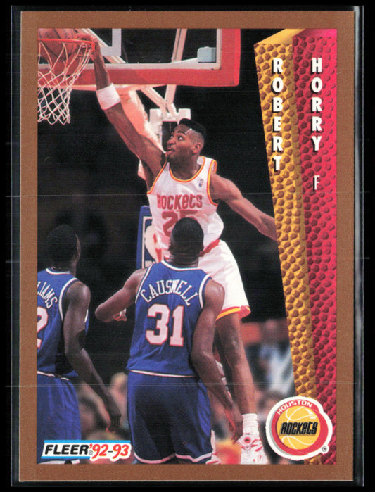 Robert Horry 1992-93 Fleer