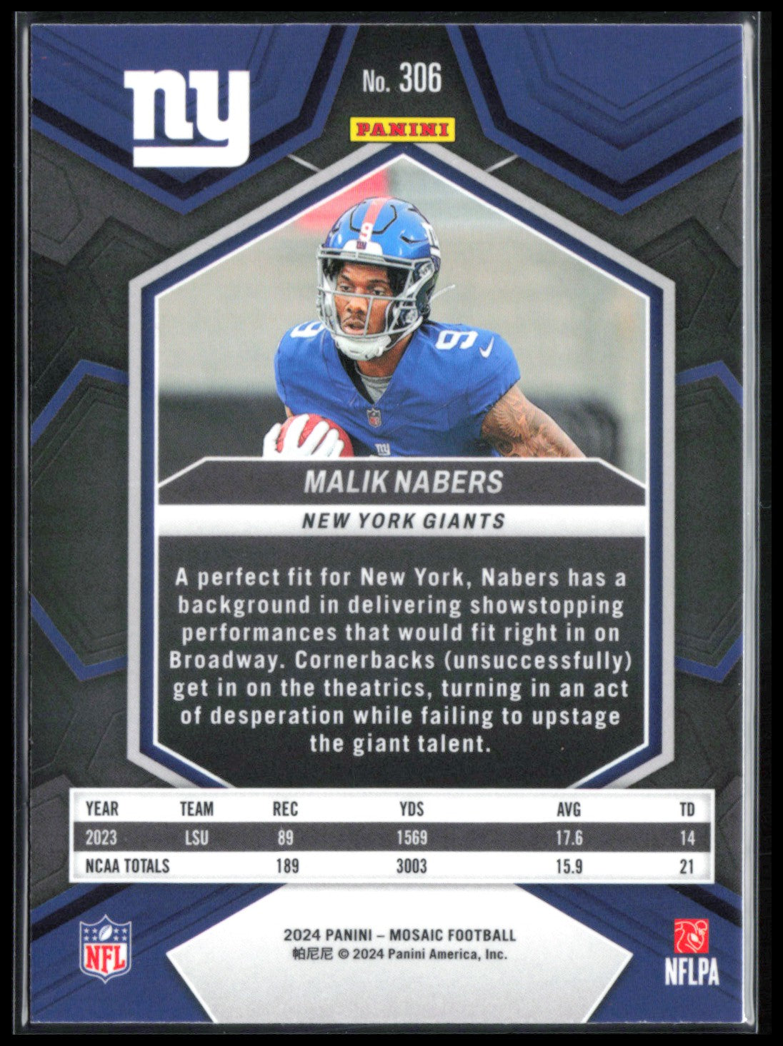 Malik Nabers RC