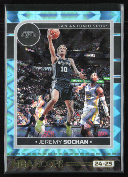 Jeremy Sochan Teal Explosion