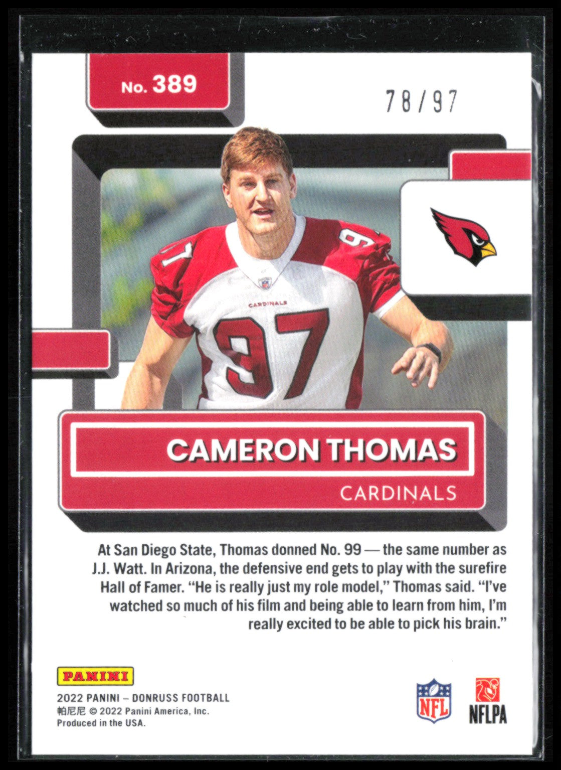 Cameron Thomas RC Orange /97