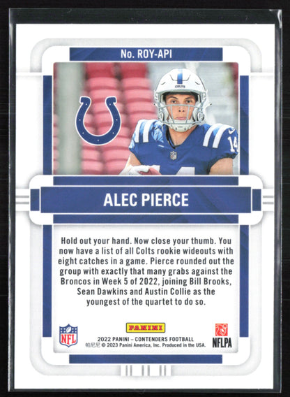 Alec Pierce RC