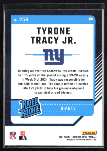 Tyrone Tracy Jr. RC
