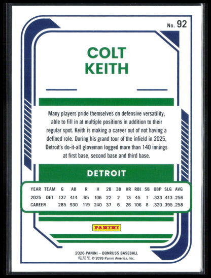 Colt Keith RWB