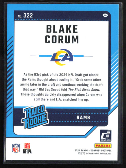 Blake Corum RC