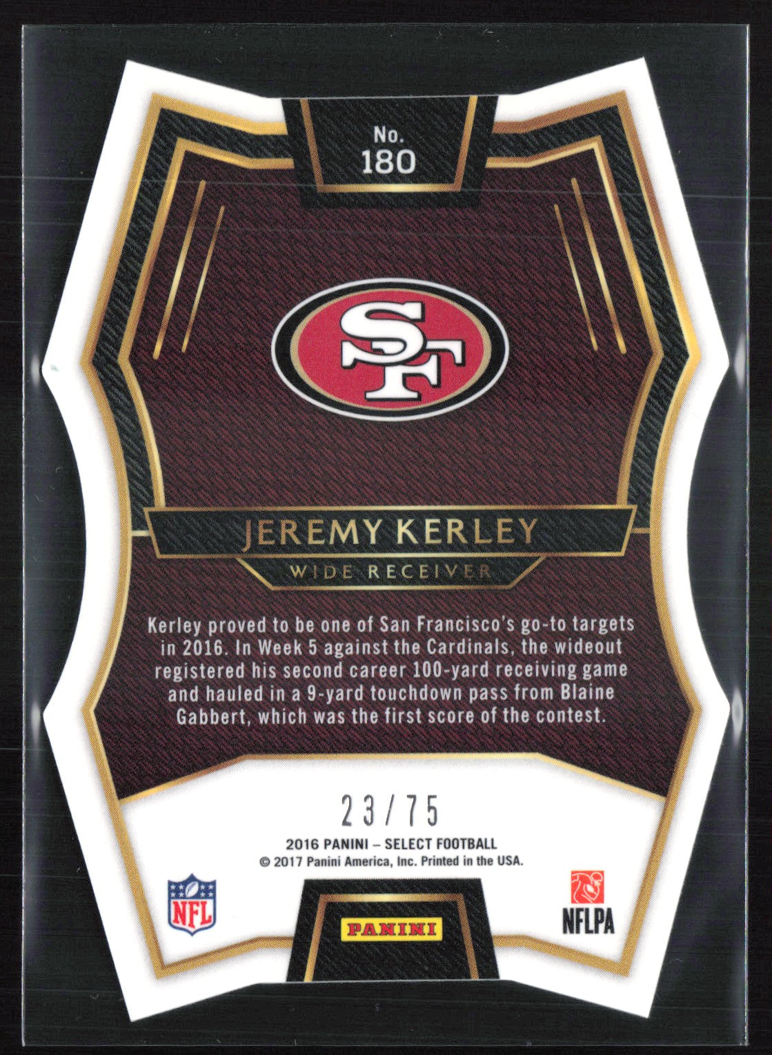 Jeremy Kerley Pink /75