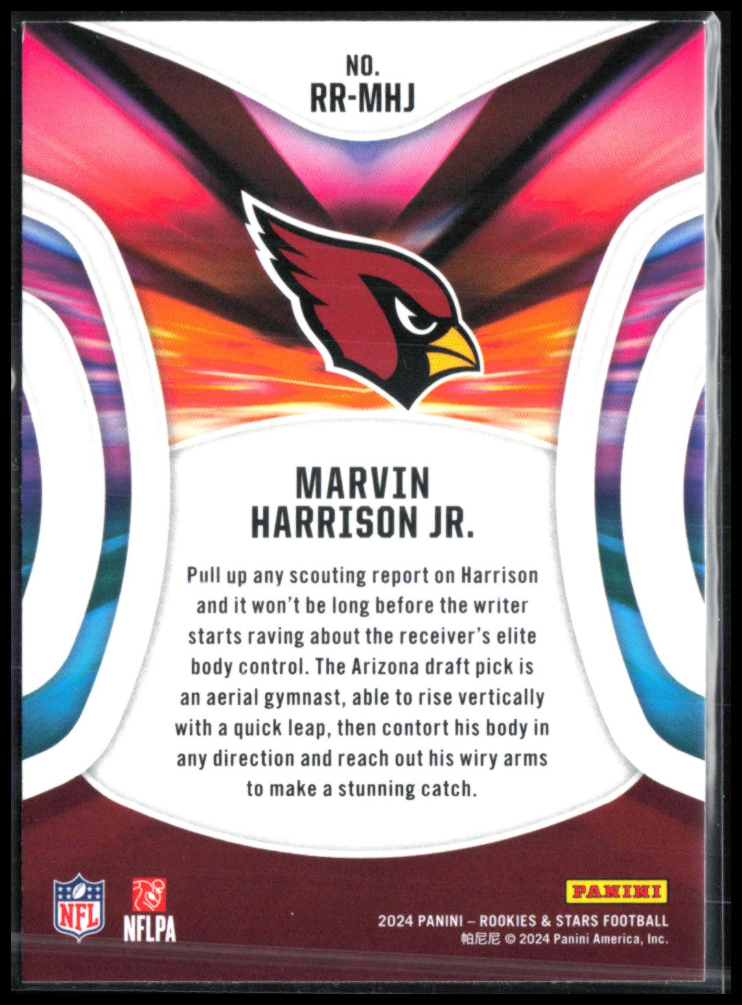 Marvin Harrison Jr. RC Red