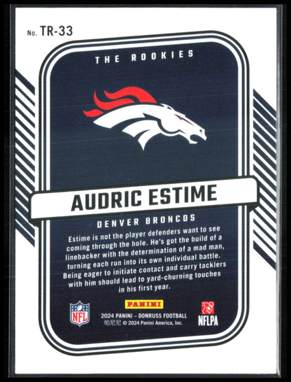 Audric Estime RC The Rookies