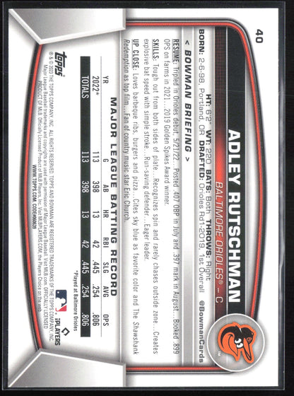 Adley Rutschman RC