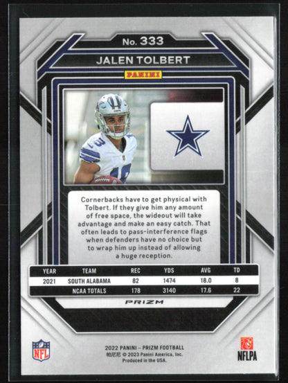 Jalen Tolbert RC Light Blue