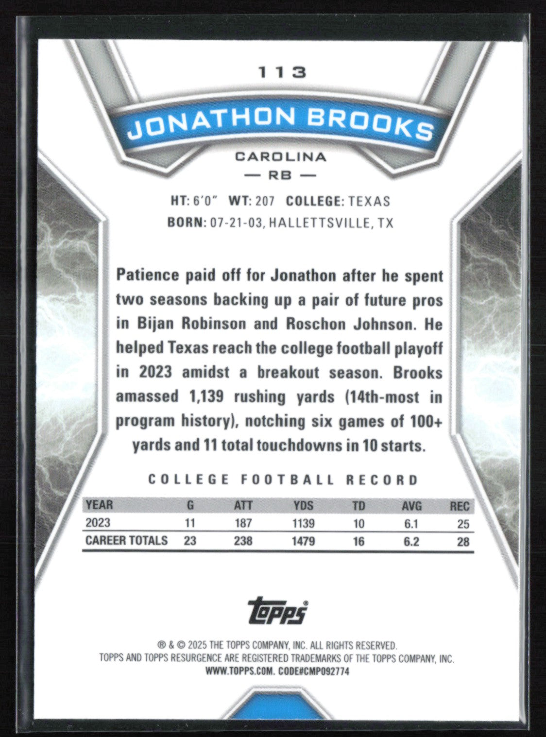 Jonathon Brooks Blue Orange
