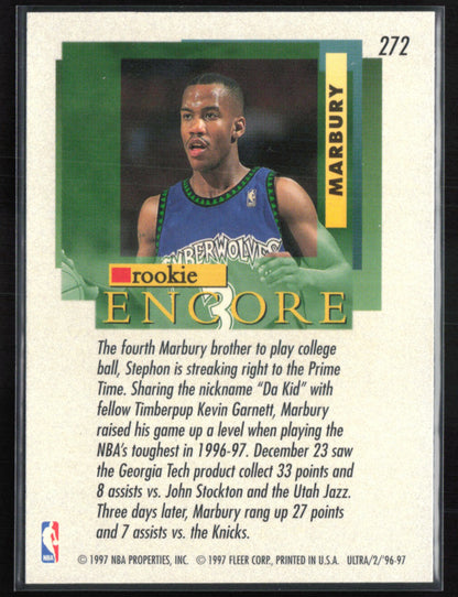 Stephon Marbury RC Encore