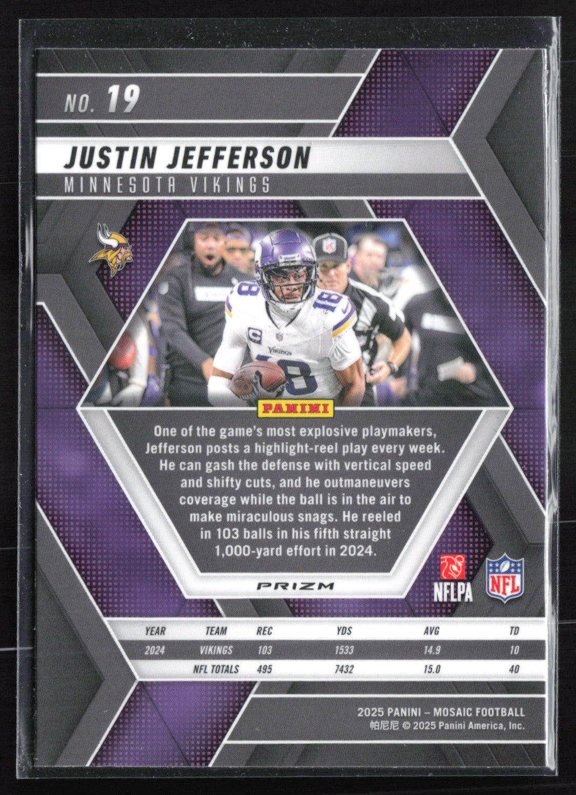 Justin Jefferson Purple