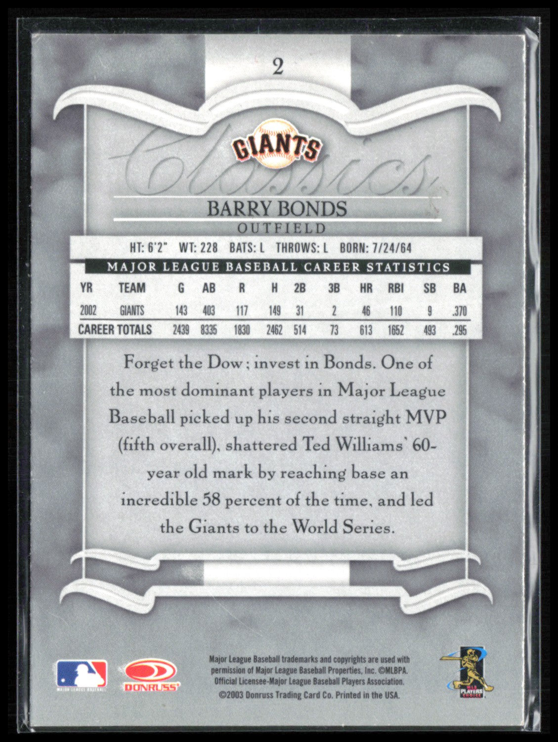 Barry Bonds
