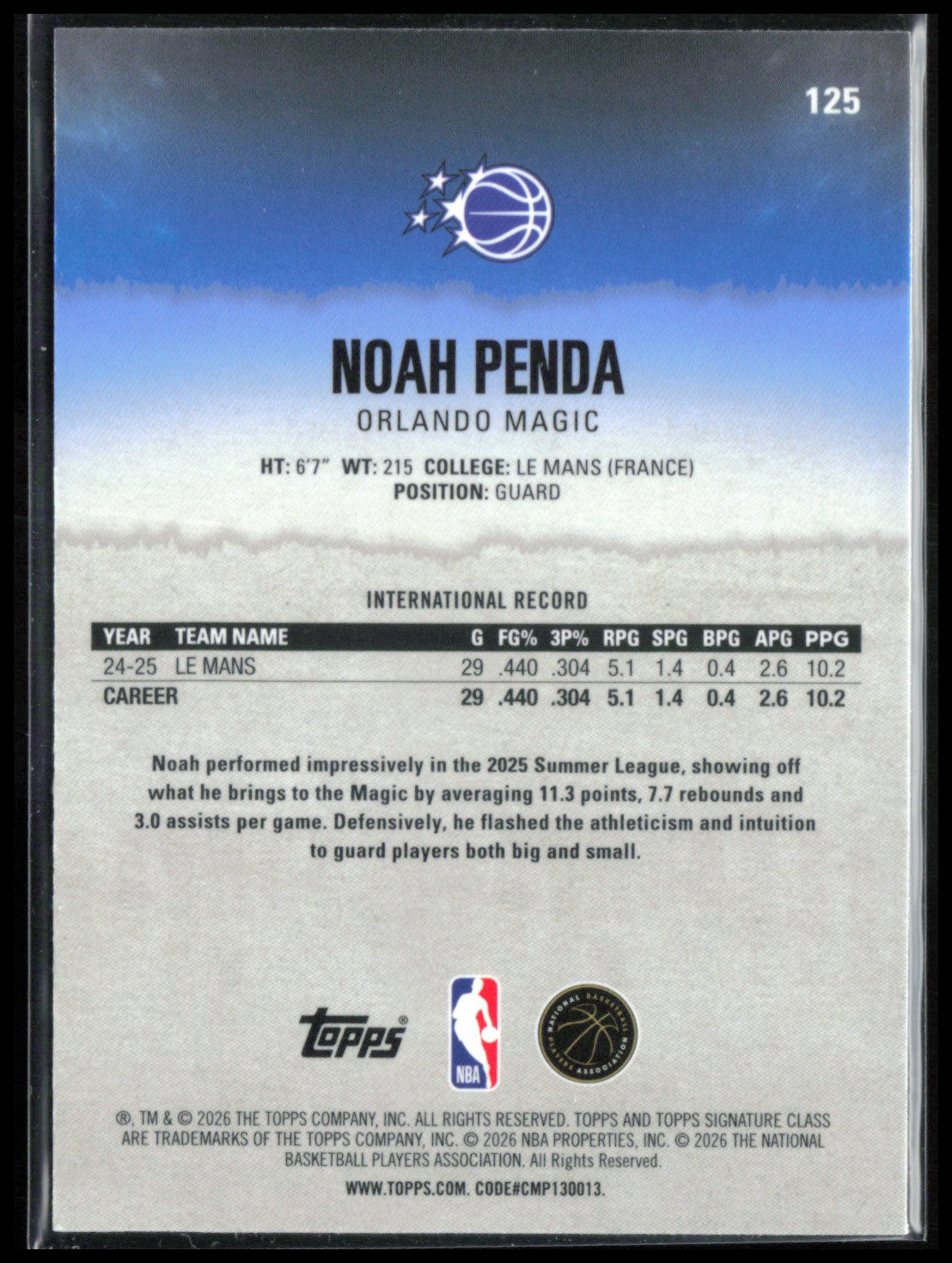 Noah Penda RC Yellow Pandora
