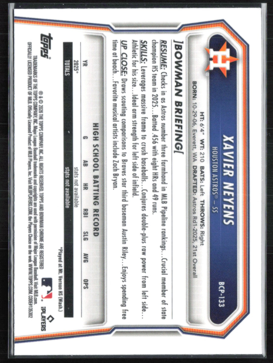 Xavier Neyens Reptilian Prospect
