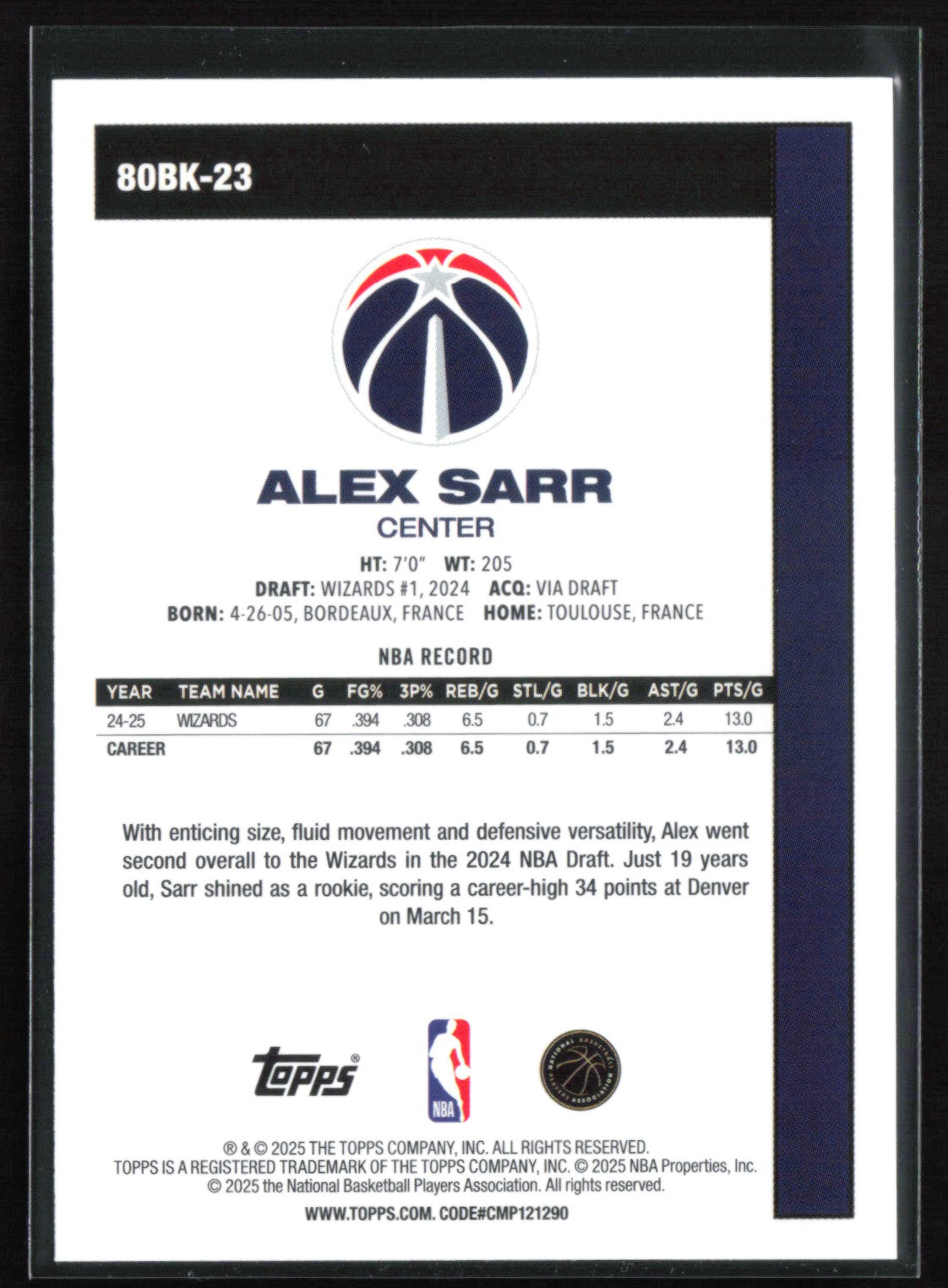 Alex Sarr