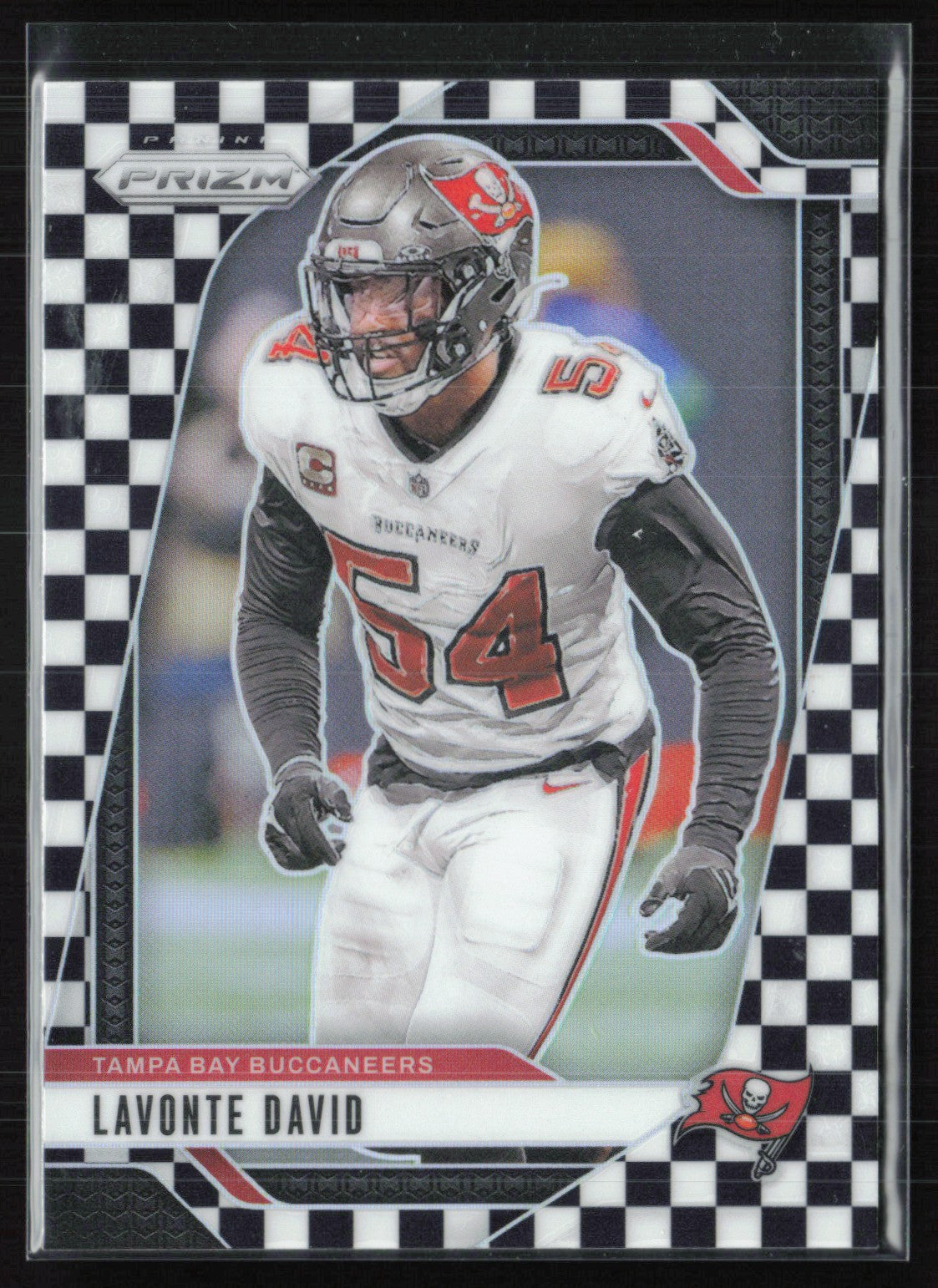 Lavonte David B&W Checkerboard