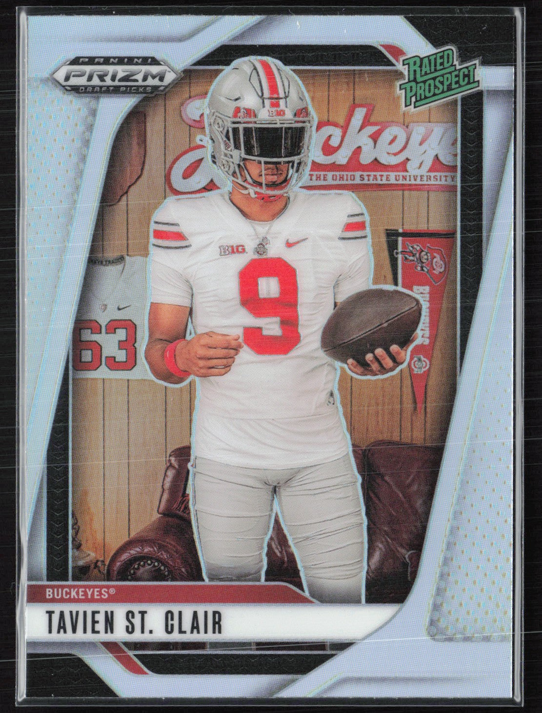 Tavien St. Clair Rated Prospect Silver Prizm