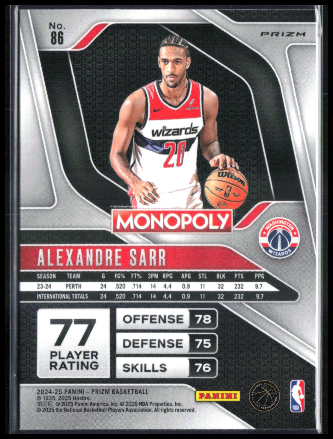 Alexandre Sarr RC Cracked Ice