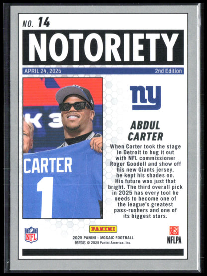 Abdul Carter RC