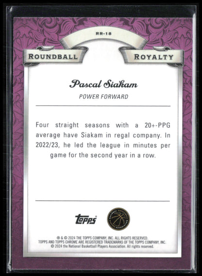 Pascal Siakam Green Logofractor