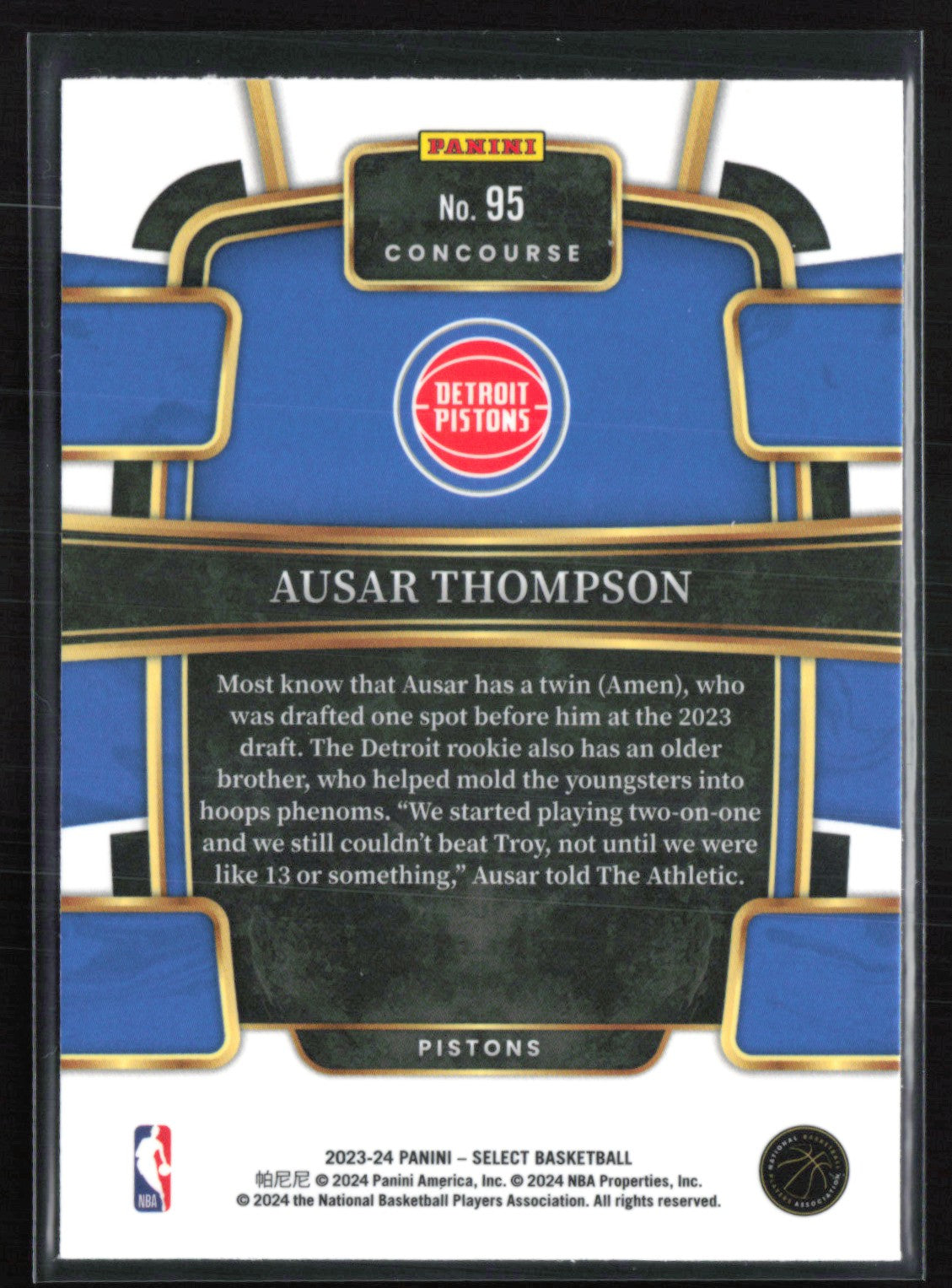 Ausar Thompson RC