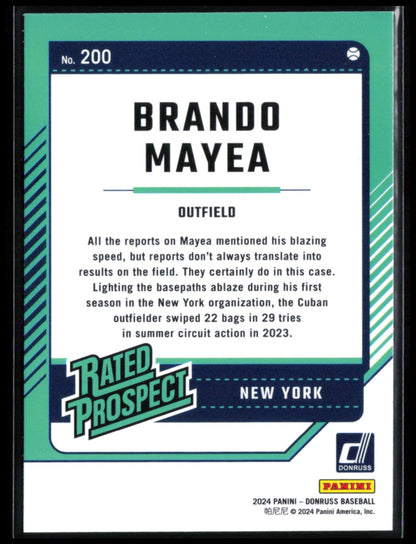 Brando Mayea Prospect