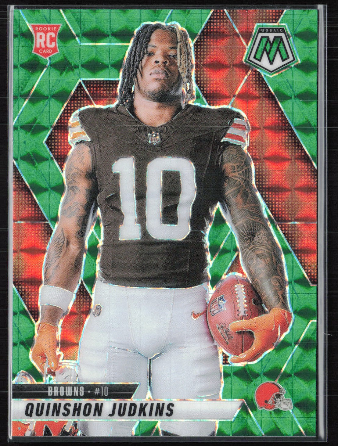 Quinshon Judkins RC Green Mosaic