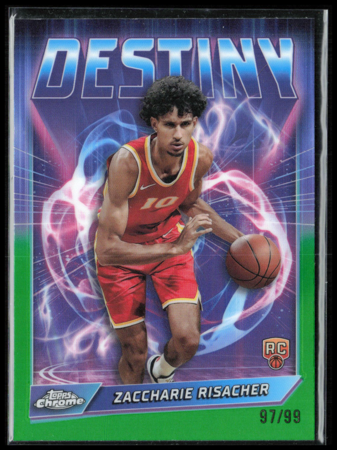 Zaccharie Risacher RC Green Refractor /99 Destiny