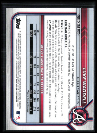 Luke Waddell 1st Bowman