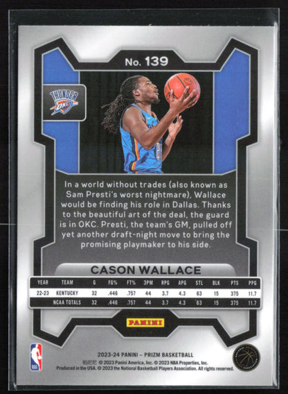 Cason Wallace RC