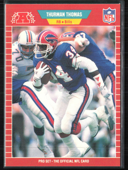 Thurman Thomas 1989 Pro Set